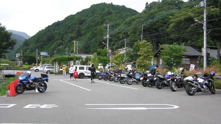 バイクが多いです