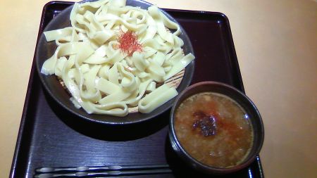 平打ち麺＋濃厚魚介豚骨