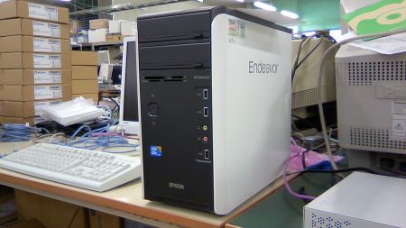 会社で新しく入ったPC