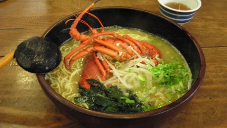 伊勢海老ラーメン（1470円）