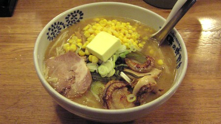 ホタテバターコーンラーメン（1200円）