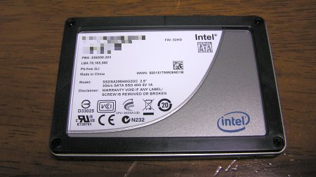 IntelのSSD