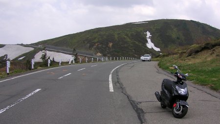 見通しの良い道路