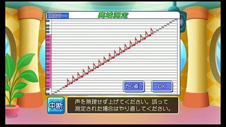 音域測定