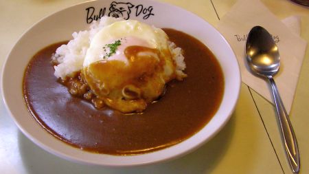 タマゴカレー大盛り