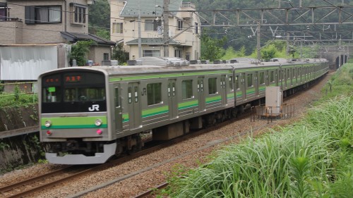 トンネルも一緒に撮影できる