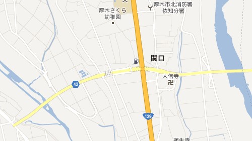 新しく開通した道路も反映