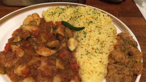 海老と夏野菜カレー