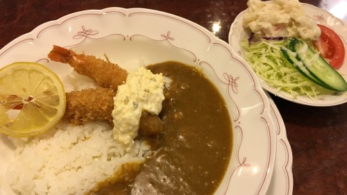 エビフライカレー