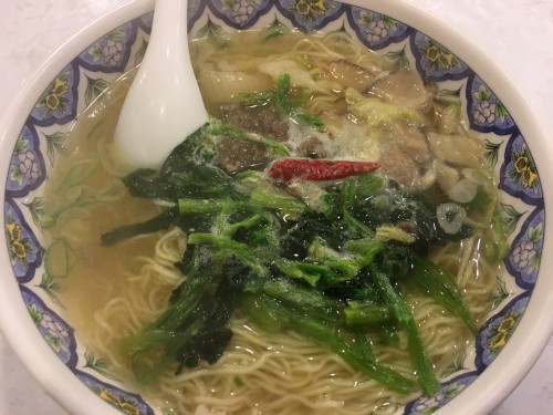 牛肉のあっさり激辛ラーメン