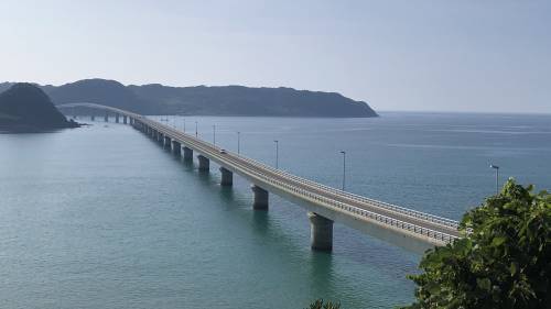 午後の角島大橋