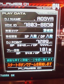 偶然にもゾロ目4444pt