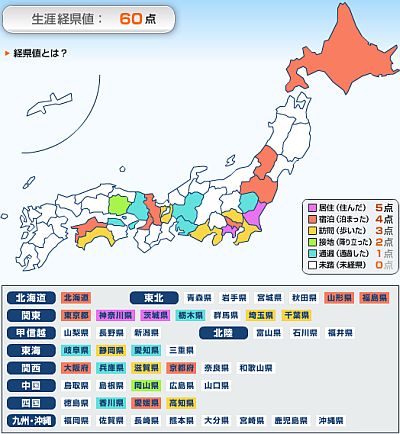 甲信越地方は全く行ってません