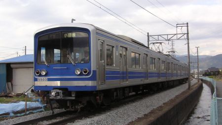大雄山線です