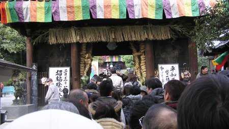 初詣の様子